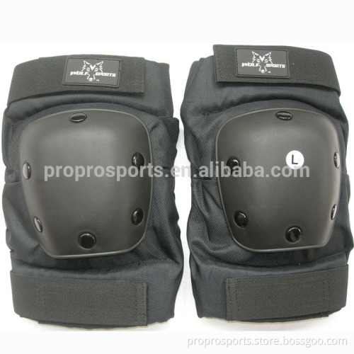 Snowboarding, Skiing,Motor Cycling Rider Knee protective pads Rivets PE with Stainless Steel shell Knee and Elbow Guard Pads